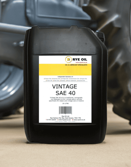 VINTAGE ENGINE OIL 40 20L