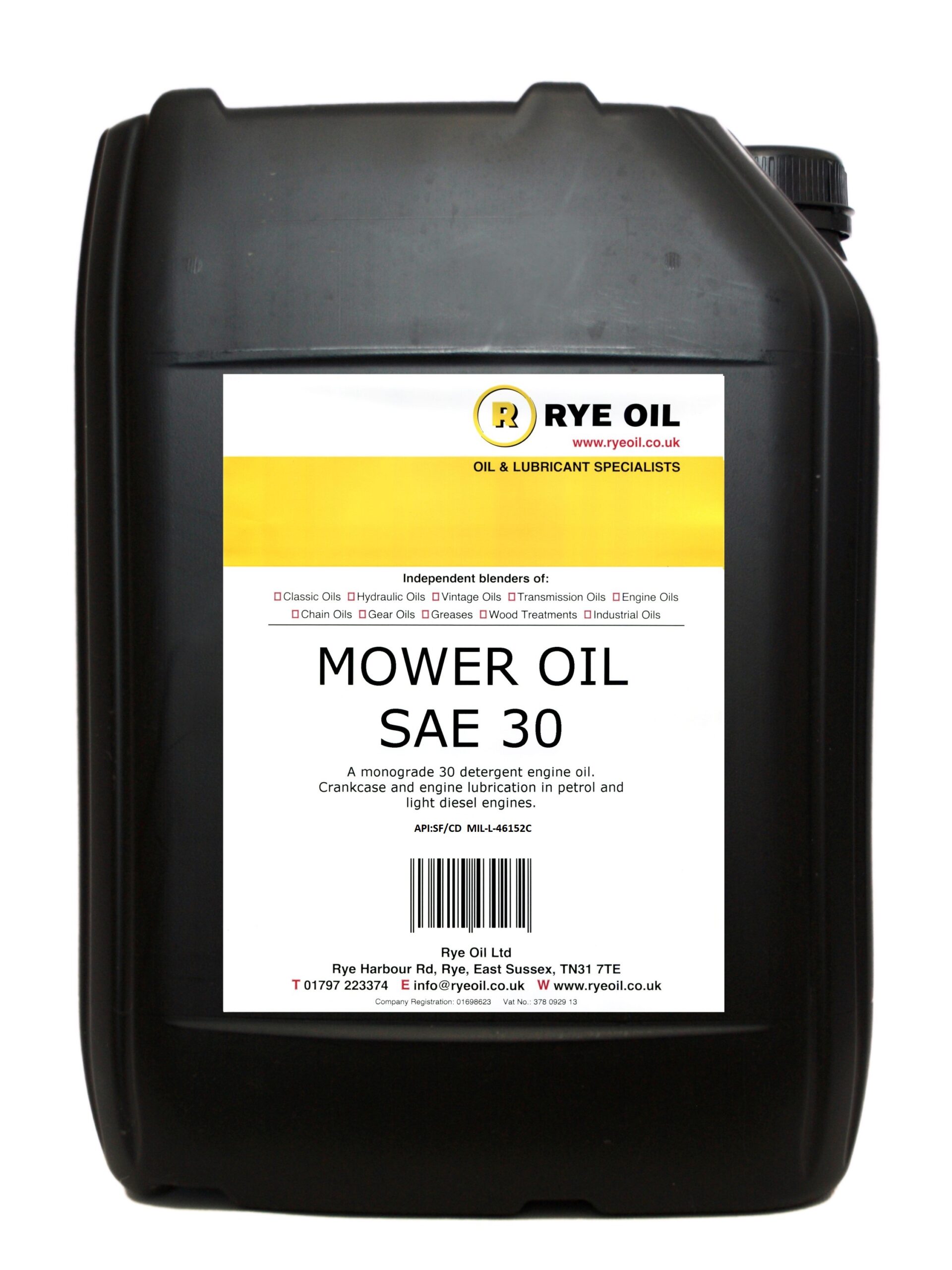 Mower Oil SAE 30# NO LITRE