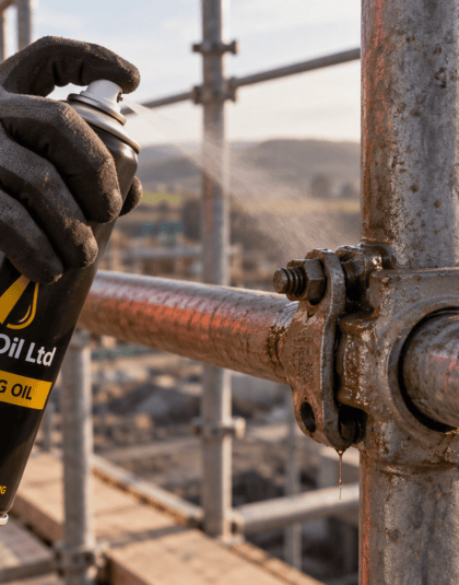 scaffold clip easing oil