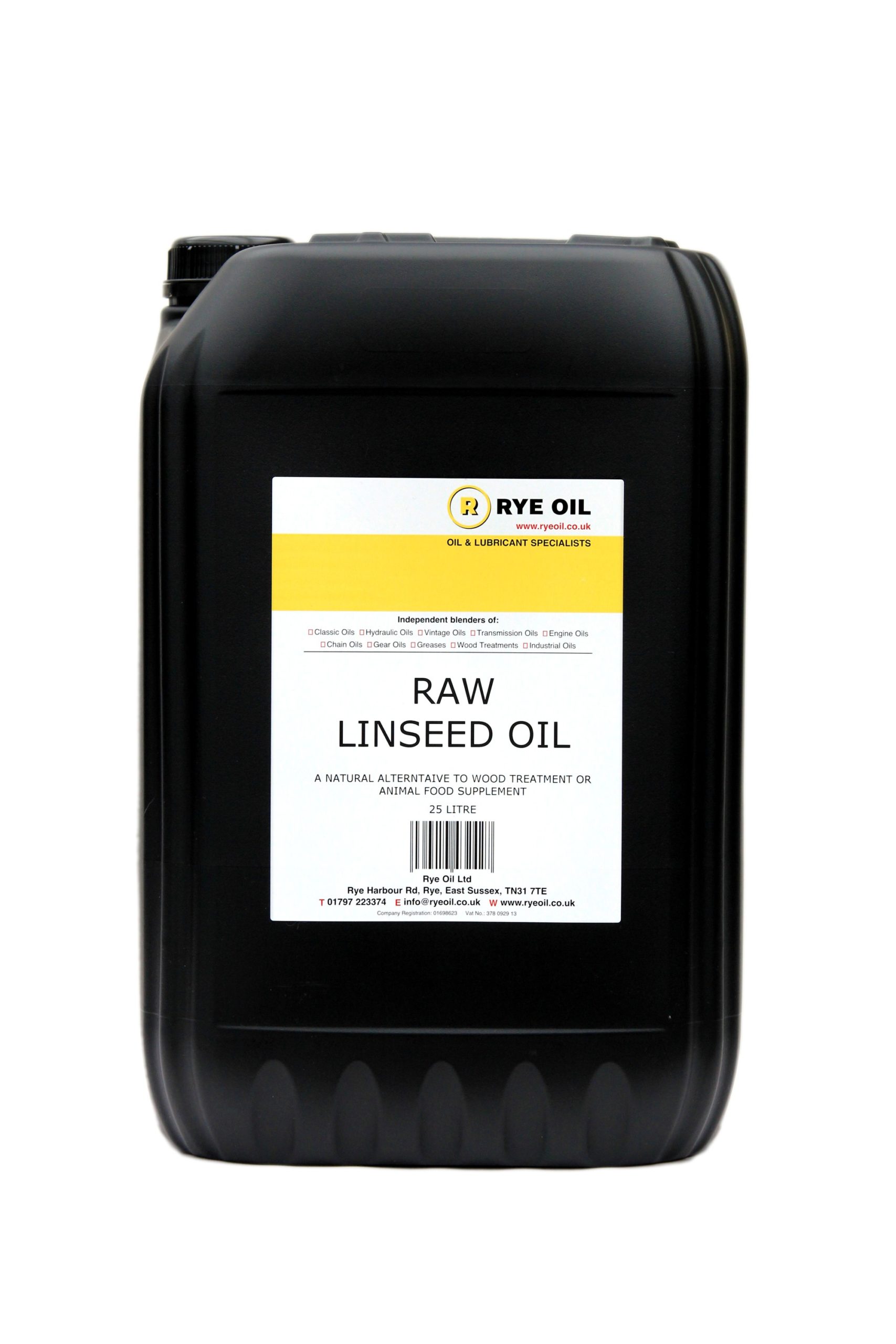Raw Linseed Oil Rye Oil LTD Come in and check us out