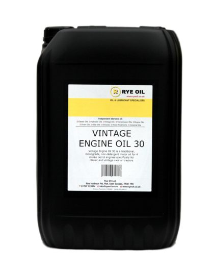 Classic Vintage Engine Oil 30