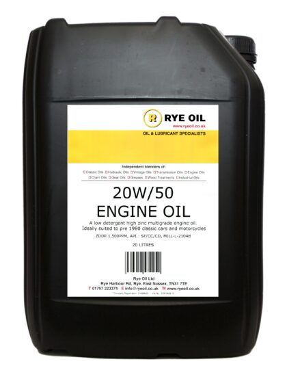 20W50 ENGINE OIL