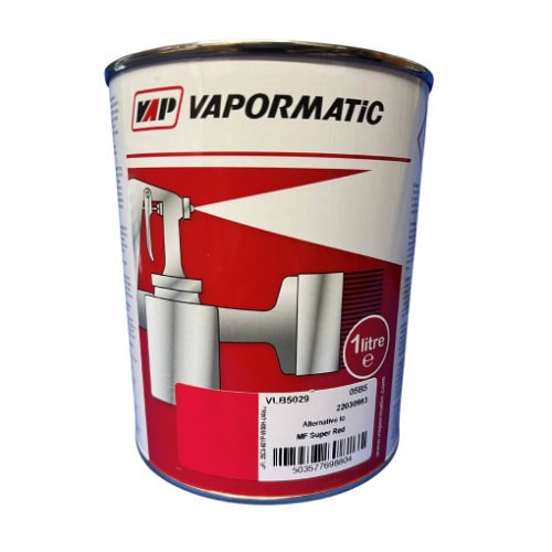 Super Major Red Paint (VLB5029) 1 Litre Tin - Vapormatic