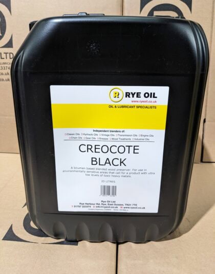 BLACK CREOCOTE 20l
