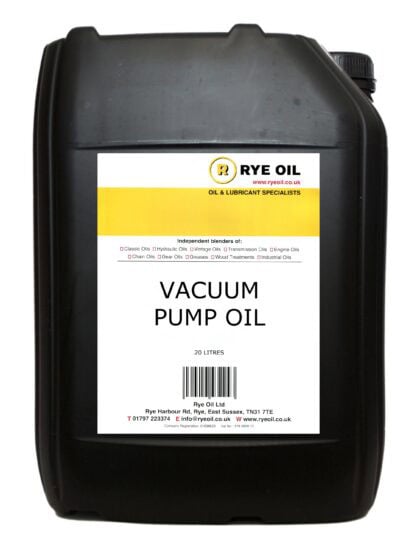 vacuum pump oil