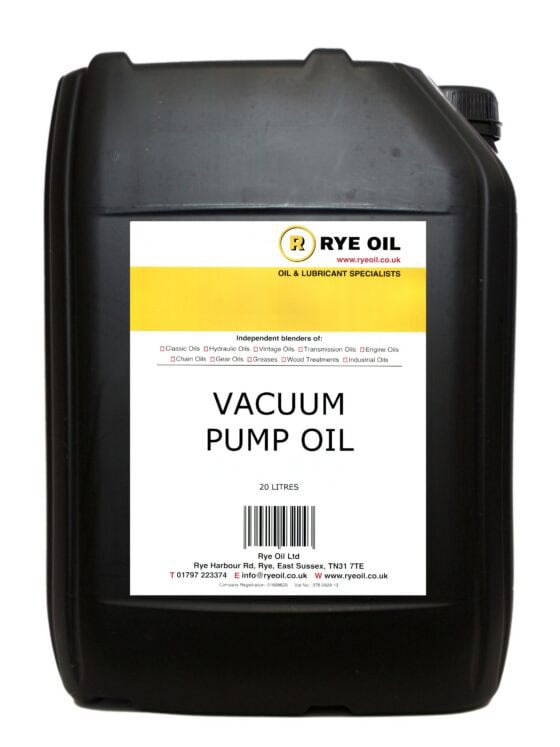 vacuum pump oil